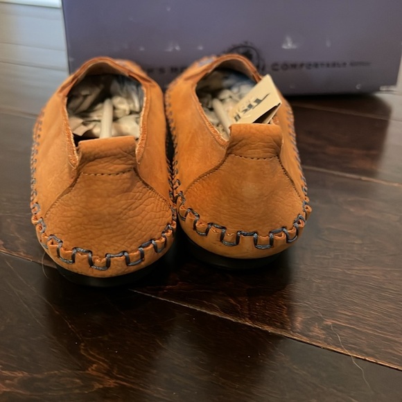 Hush Puppies tan suede loafer vintage NWT 7 - Picture 6 of 10